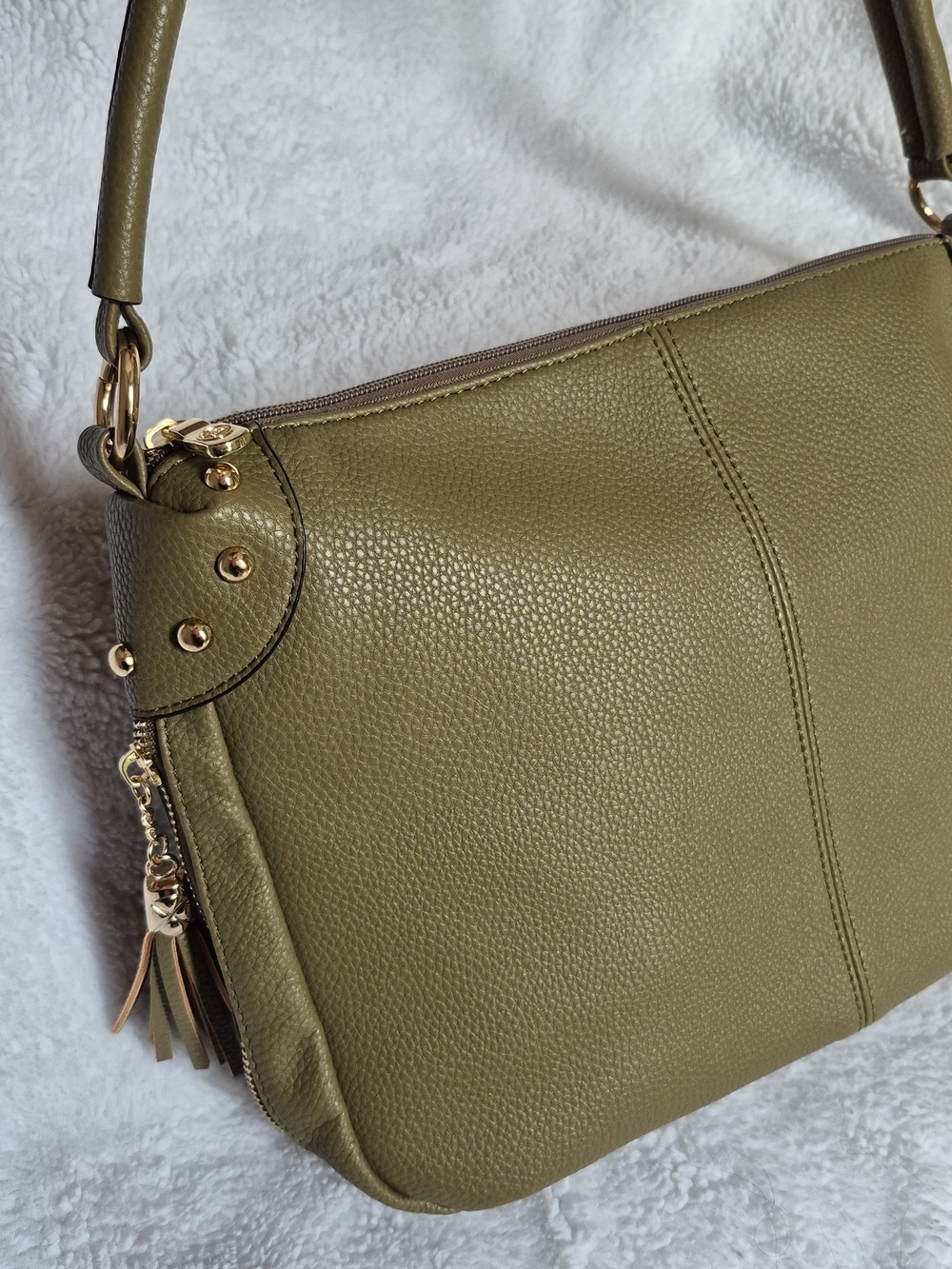 Olive Green Women's Shoulder Bag